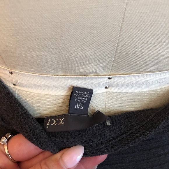 Grey Ribbed Skirt - Picture 5 of 5